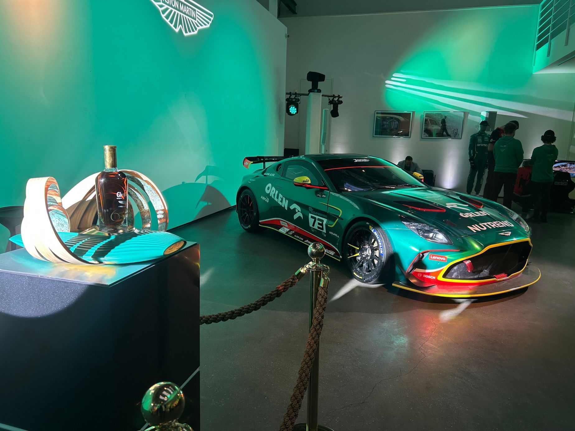 Aston Martin a Glenfiddich