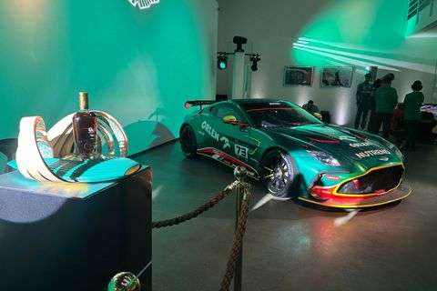 Aston Martin a Glenfiddich