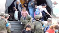 Evakuace z Náhorního Karabachu.