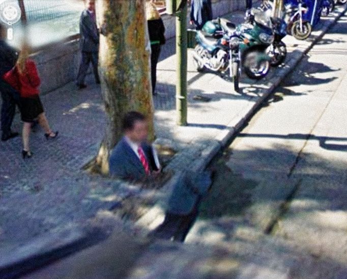 Reprofoto (výřez) z mapovací 3D služby Google Street View, kterou provozuje již 15 let americká společnost Google LLC.