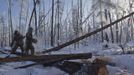 Lumberjacks Alexey Egorov, 45, and Semion Vinokurov, 53, cut down a tree in the forest outside the village of Tomtor in the Oymyakon valley in the Republic of Sakha, northeast Russia, January 29, 2013. The coldest temperatures in the northern hemisphere have been recorded in the Oymyakon valley, where according to the United Kingdom Met Office a temperature of -67.8 degrees Celsius (-90 degrees Fahrenheit) was registered in 1933 - the coldest on record in the northern hemisphere since the beginning of the 20th century. Yet despite the harsh climate, people live in the valley, and the area is equipped with schools, a post office, a bank, and even an airport runway (albeit open only in the summer). Picture taken January 29, 2013. REUTERS/Maxim Shemetov (RUSSIA - Tags: SOCIETY ENVIRONMENT) ATTENTION EDITORS: PICTURE 23 OF 27 FOR PACKAGE 'THE POLE OF COLD' SEARCH 'MAXIM COLD' FOR ALL IMAGES Published: Úno. 18, 2013, 11:26 dop.