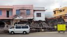 Záběr z fotoreportáže ukazující ostrov La Palma, který patří do souostroví Kanárské ostrovy, rok po erupci sopky Cumbre Vieja.