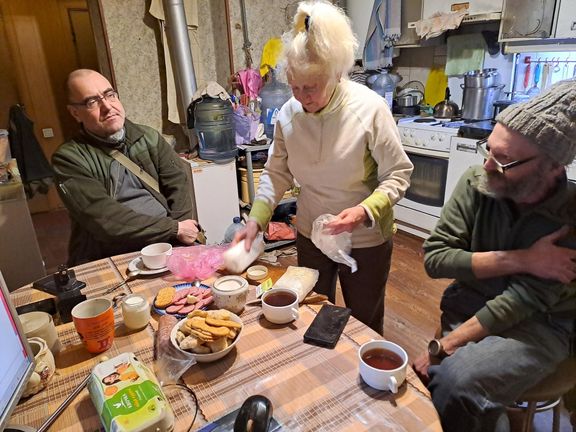 Jura a Inesa našli nový domov ve stavení spolupracovníka Aktuálně.cz na Ukrajině Petra Židka, autora pravidelného Ukrajinského deníku.