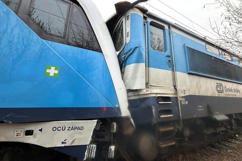 ČR, vlak, nehoda, Zviv, Dívčice