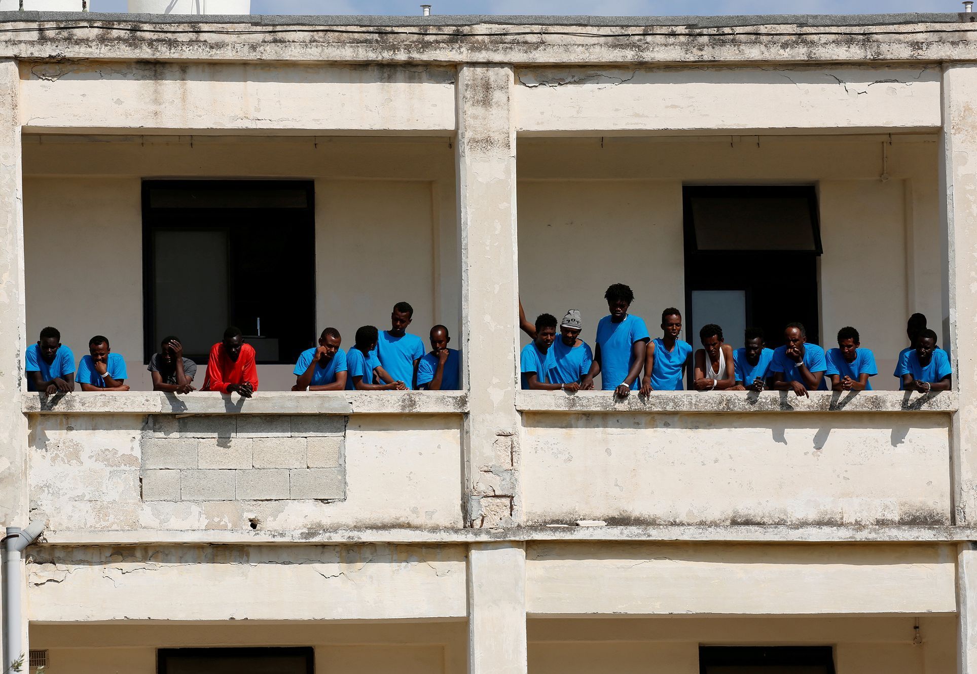 Fotogalerie / Migranti na Maltě / Zahraničí / Reuters / 2018