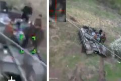 Sebevražedný dron vysílal záběry až do okamžiku úderu. Rusové netušili, co k nim letí