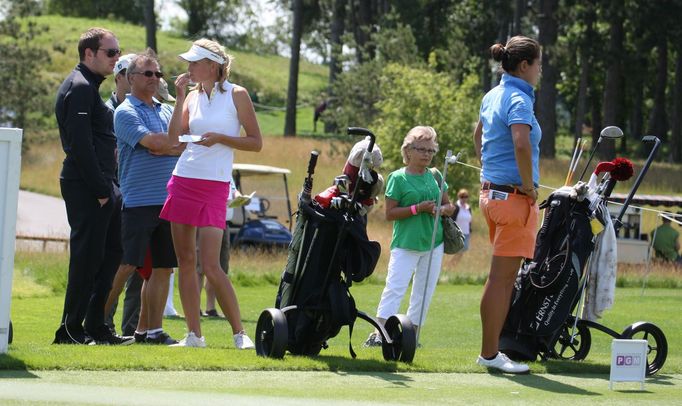 Golfisté na turnaji Prague Golf Masters.