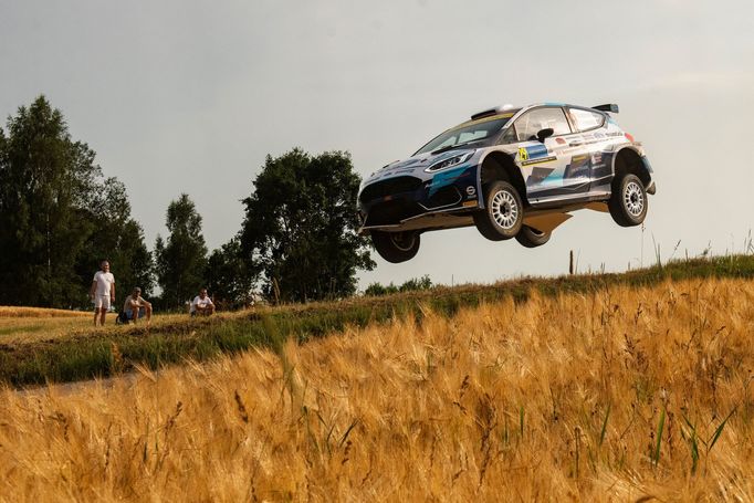 Tom Kristensson, Ford na trati Estonské rallye 2021