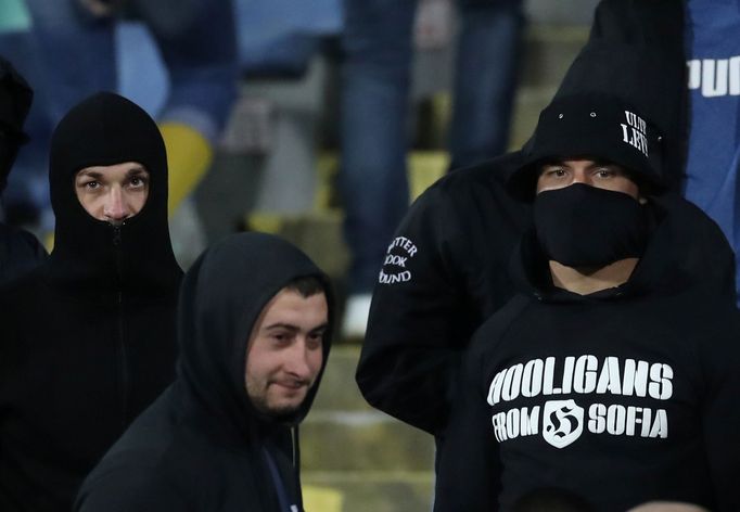 Soccer Football - Euro 2020 Qualifier - Group A - Bulgaria v England - Vasil Levski National Stadium, Sofia, Bulgaria - October 14, 2019  Bulgaria fans during the match