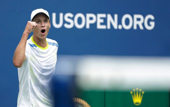 Jonáš Forejtek, finále juniorky US Open 2019