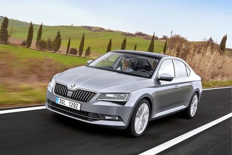 Škoda Superb 2015 - jízda