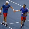 Davis Cup, finále Srbsko-ČR: Tomáš Berdych a Radek Štěpánek