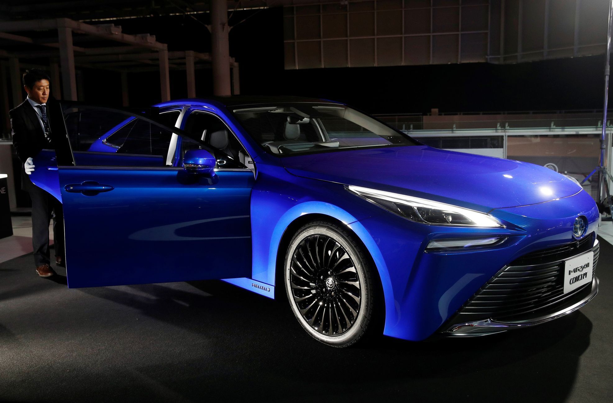 Toyota Mirai druhé generace autosalon Japonsko 2019