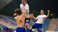 Hajduk Split slaví gól