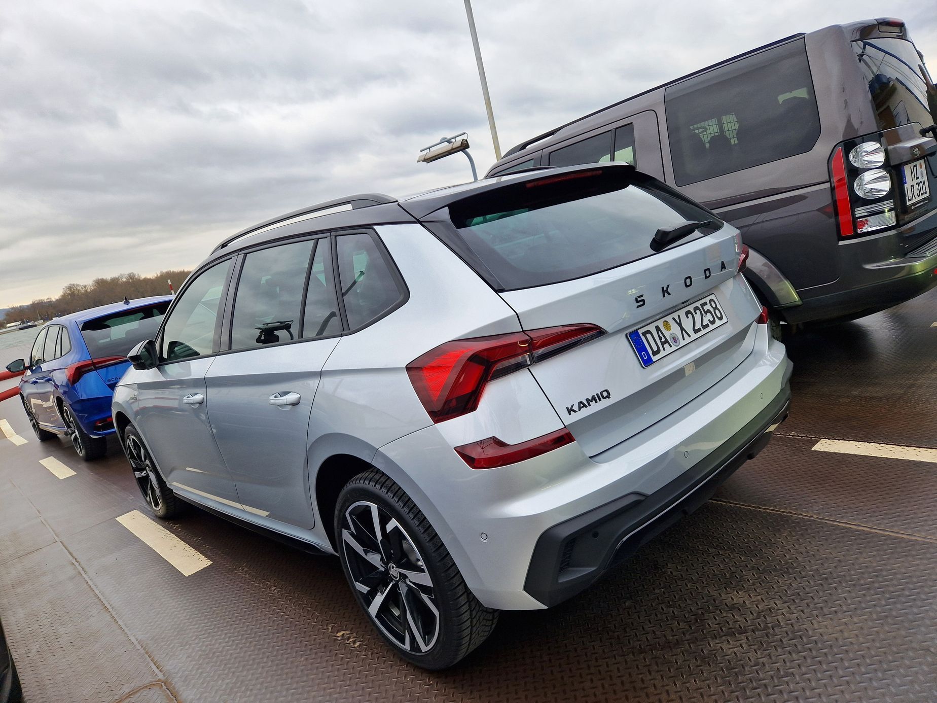 Škoda Scala a Kamiq jízdy Německo