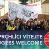 Uprchlíci vítejte, náckové táhněte
