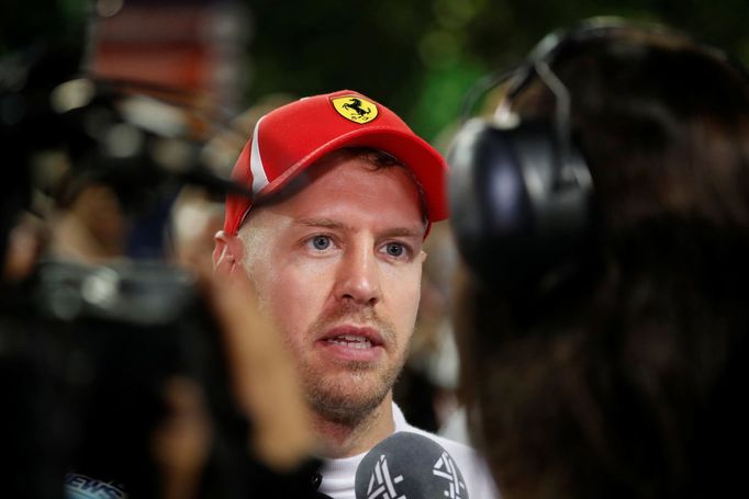 F1, VC Singapuru 2018: Sebstian Vettel, Ferrari