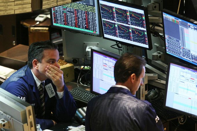 Finanční krize v roce 2008. Ilustrační snímek.