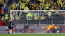 Soccer Football - Europa League Final - Villarreal v Manchester United - Polsat Plus Arena Gdansk, Gdansk, Poland - May 26, 2021 Villarreal's Geronimo Rulli saves a penal