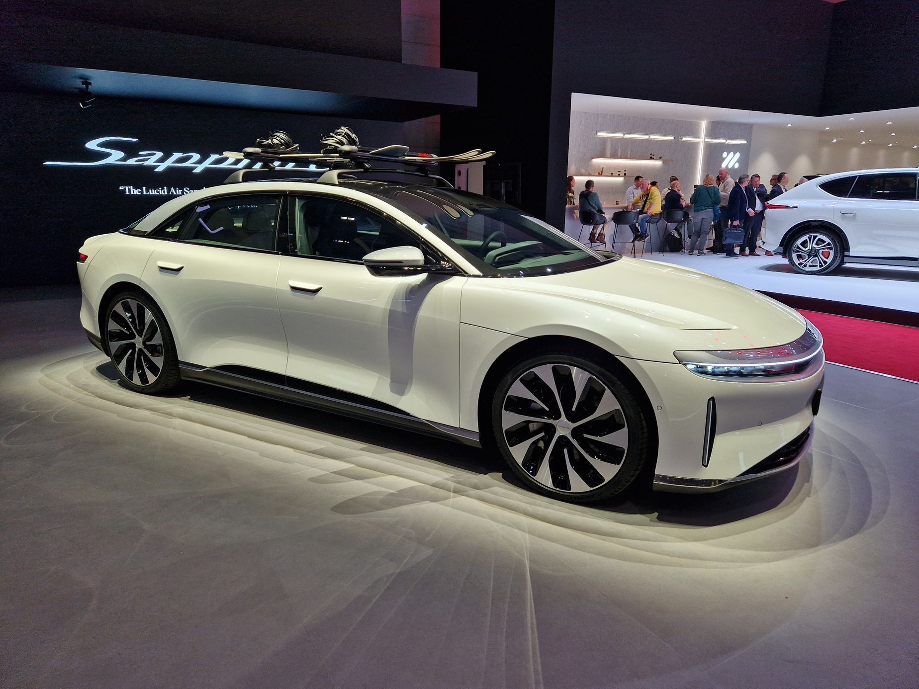 Lucid Air živě Ženeva