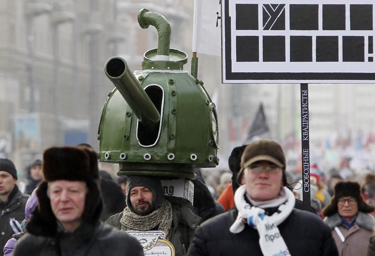 Demonstrace v Moskvě