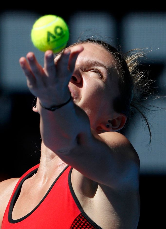 Simona Halepová na Australian Open 2018