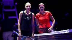 tenis, Turnaj mistryň 2018, Petra Kvitová a Karolína Plíšková
