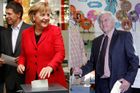 První odhad voleb: Německo bude mít pravicovou vládu