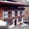 Bhútán - typická architektura