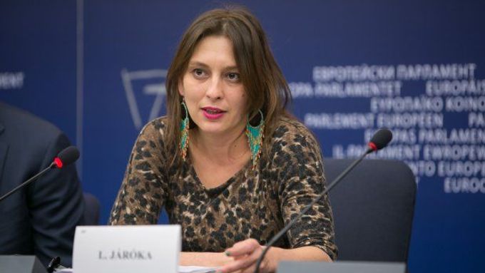 Maďarská europoslankyně Lívia Járóková.