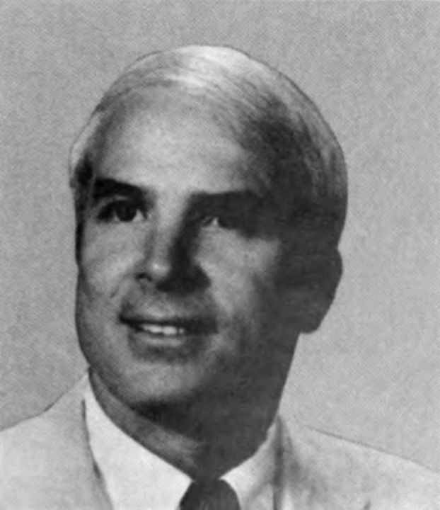 John McCain v roce 1977, oficiální snímek Kongresu USA