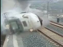 Tragická nehoda vlaku ve Španělsku