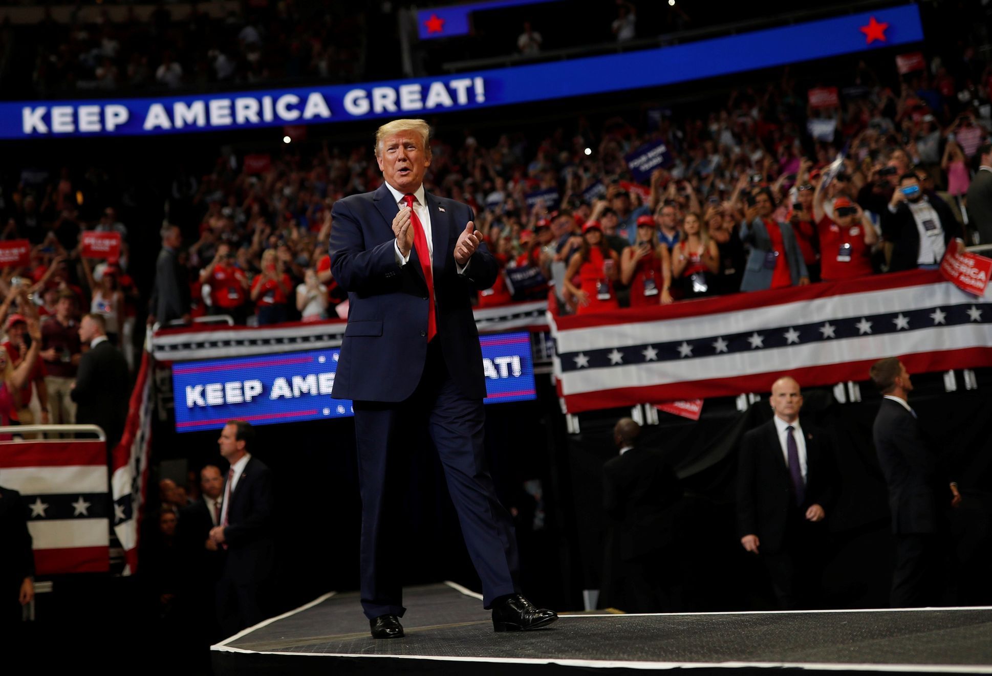 Donald Trump nastartoval kampaň za znovuzvolení