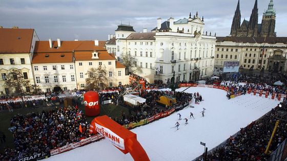 Lyžování a sníh na Hradě. Poprvé a naposledy?