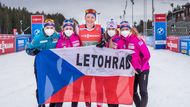 SP v biatlonu Nové Město na Moravě 2021, závod smíšených dvojic, poslední v kariéře Ondřeje Moravce: Moravec s týmem žen