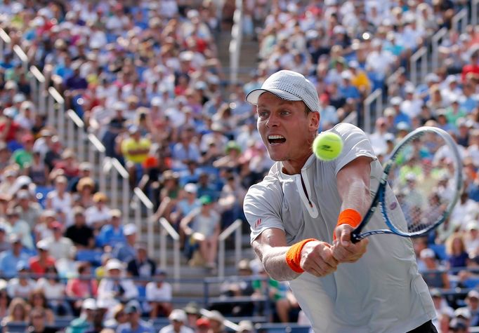 Tomáš Berdych na tenisovém US Open