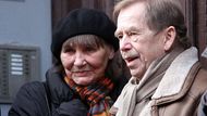 Dana Němcová, předsedkyně správní rady Výboru dobré vůle; Nadace Olgy Havlové a Václav Havel