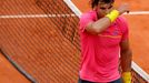 Rafael Nadal při první porážce na Roland Garros.