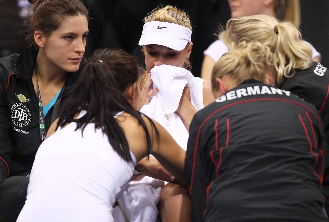 Fed Cup (Německo - Česko): Sabine Lisická