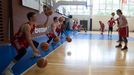 Trenénink basketbalového týmu Get Better Academy