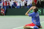 Třiatřicetiletý tenista porazil ve čtyřech setech favorizovaného Nicoláse Almagra, světovou jedenáctku.