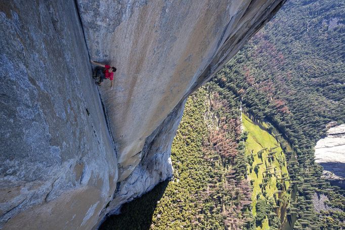 Snímek z Free Solo.