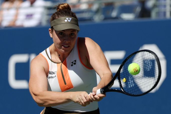 Linda Nosková ve třetím kole US Open 2025