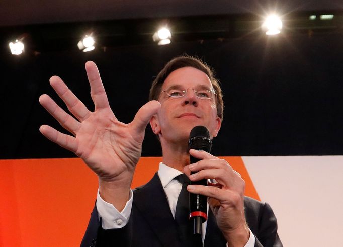 Šéf nizozemských liberálů Mark Rutte.