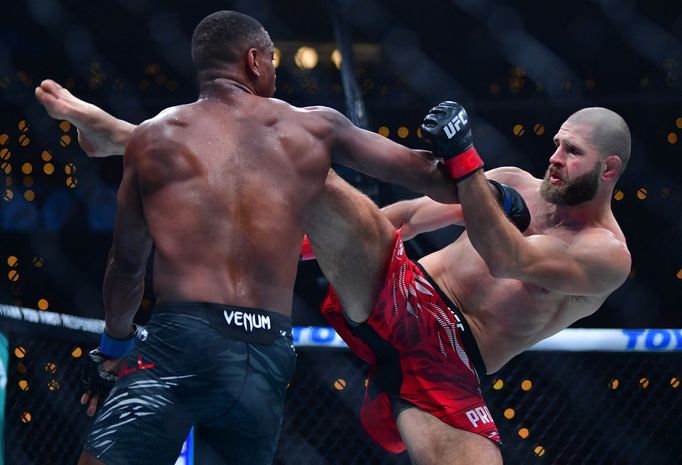 Jiří Procházka při souboji s Hillem