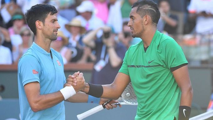 Nick Kyrgios na turnaji v Indian Wells 2017