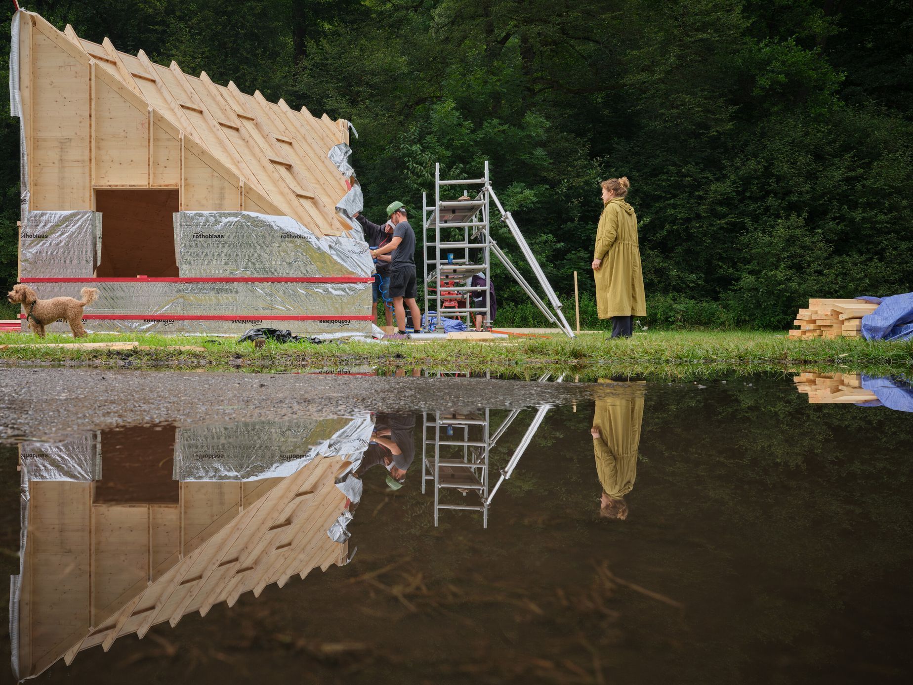 rekreační bydlení, glamping, škola, studenti, architektura, česká kamenice