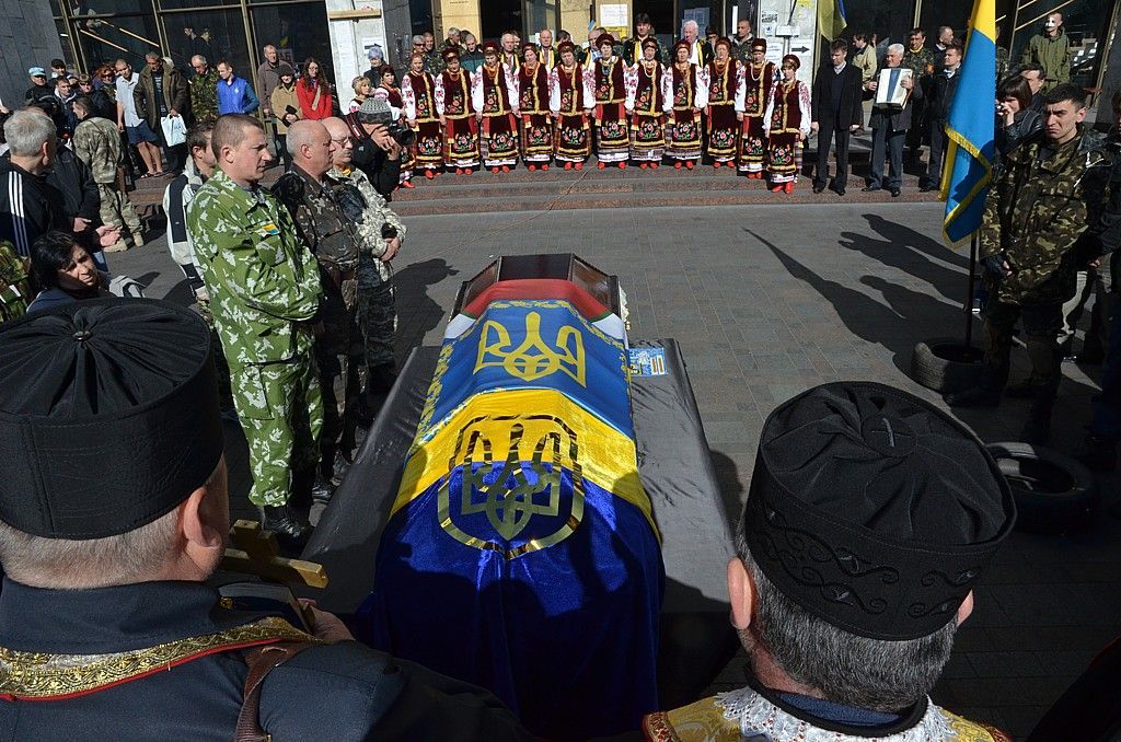 Pohřeb na Majdanu