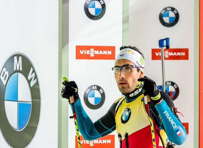 SP biatlon NMNM, sprint muži: Martin Fourcade