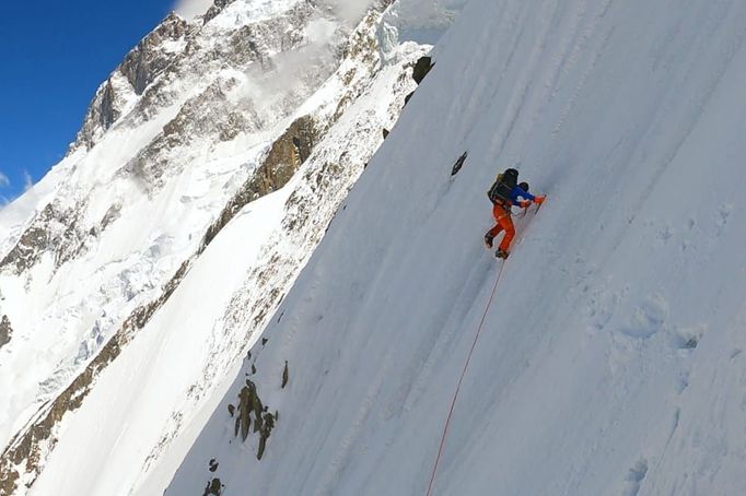 Pavel Kořínek a Tomáš Petreček na Muču Kiš (2021)